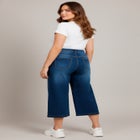 Butter Denim Wide-Leg Crop image number null