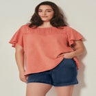 Butter Denim Short image number null
