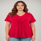Audrey Twist Knot Top image number null
