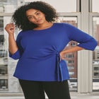 Tie Detail Tunic image number null