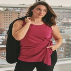 Sleeveless Tie Detail Tunic image number null