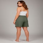 Knit Gauze Smocked Shorts image number null