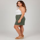 Knit Gauze Smocked Shorts image number null