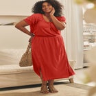 Gauze Puffed Sleeve Top image number null