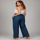 Wide-Leg Drawstring Pant image number null