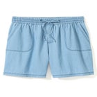 Wide-Leg Drawstring Short image number null