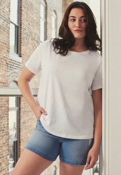 Criss-Cross Back Tee