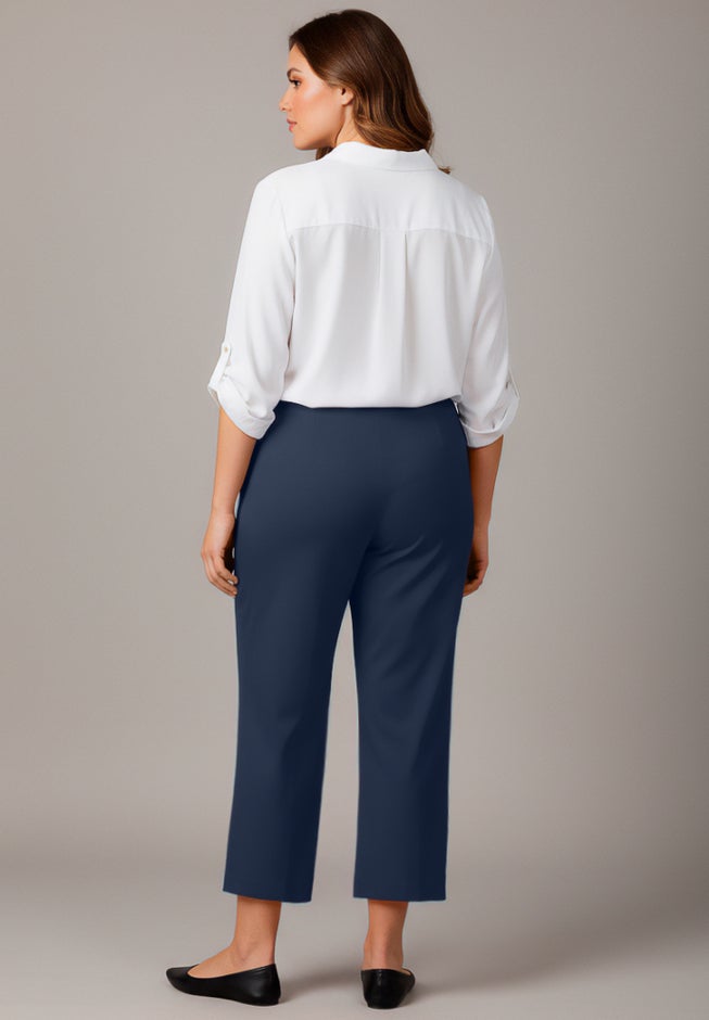 Super Stretch Straight Ankle Pull-On Pant image number 2