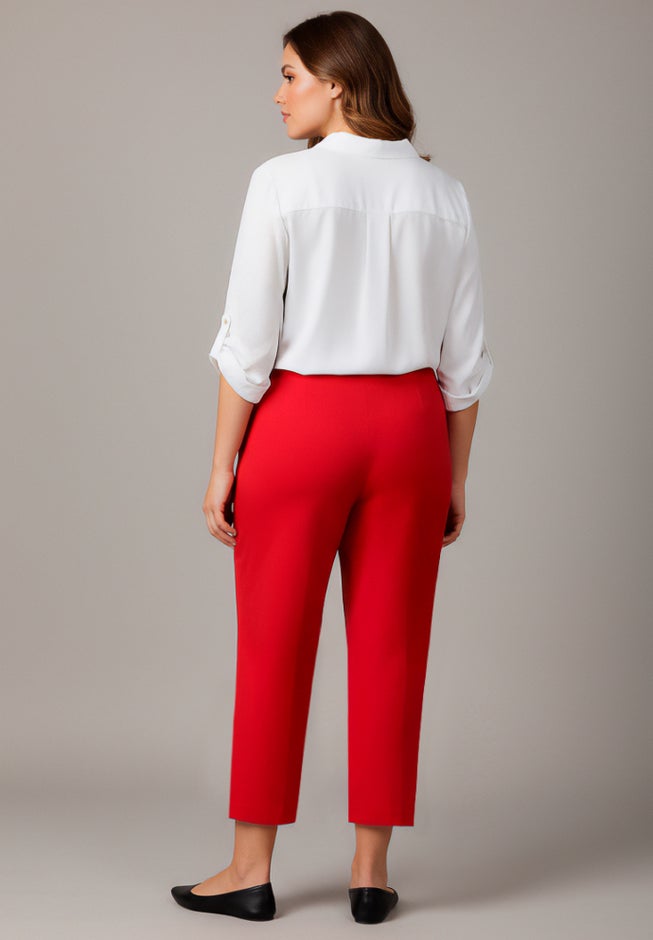 Super Stretch Straight Ankle Pull-On Pant image number 1