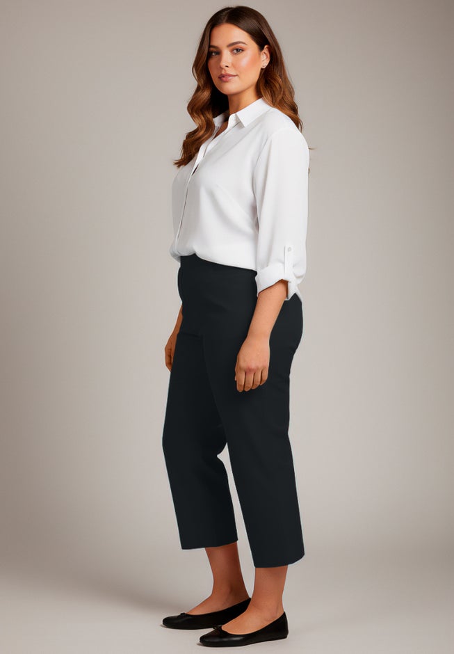 Super Stretch Straight Ankle Pull-On Pant image number 3