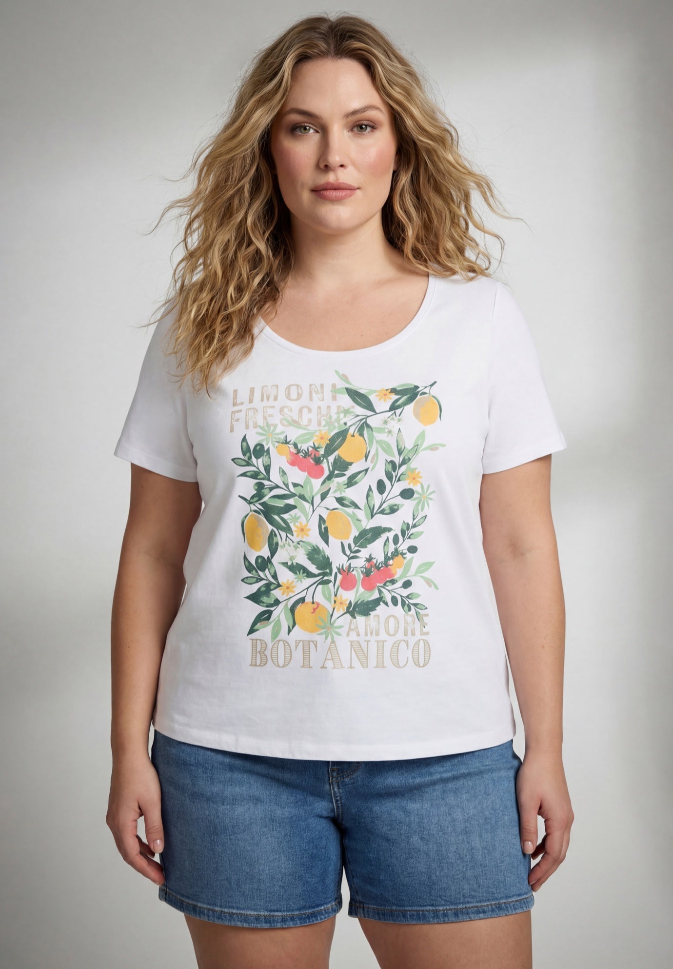 Sccop Neck Tee Graphic image number 0