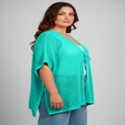 Crochet Tie Front Cardigan image number null