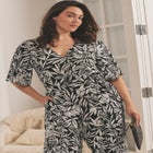 Audrey Faux Wrap Jumpsuit image number 1