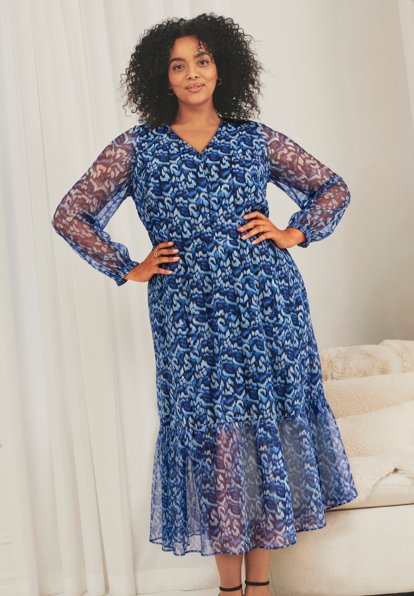 Maxi Tiered Dress image number 0