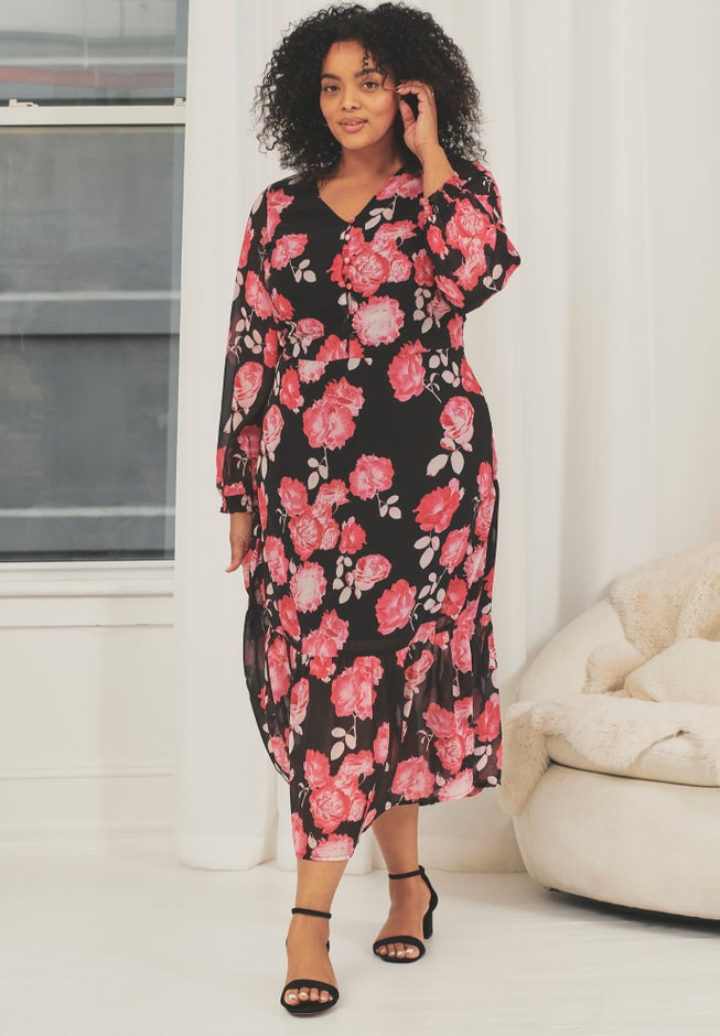 Maxi Tiered Dress image number 1