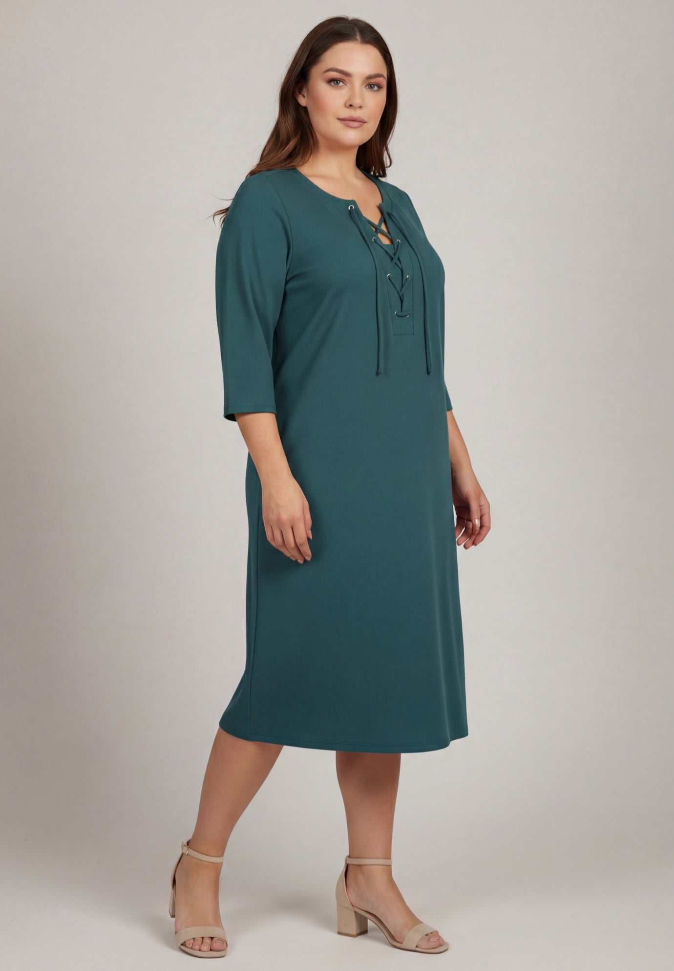 Lacing Sheath Dress image number 2