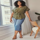 Utility Belted Blouse image number 1