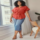 Utility Belted Blouse image number null