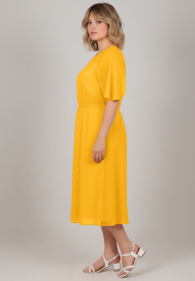 Caplet Midi Dress image number 2