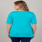 Lattice Sleeve Tunic image number null