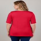 Lattice Sleeve Tunic image number 2