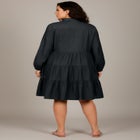 Chambray Shirt Dress image number null
