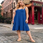 Button Detail Tank Dress image number 0