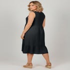 Button Detail Tank Dress image number null