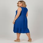 Button Detail Tank Dress image number null