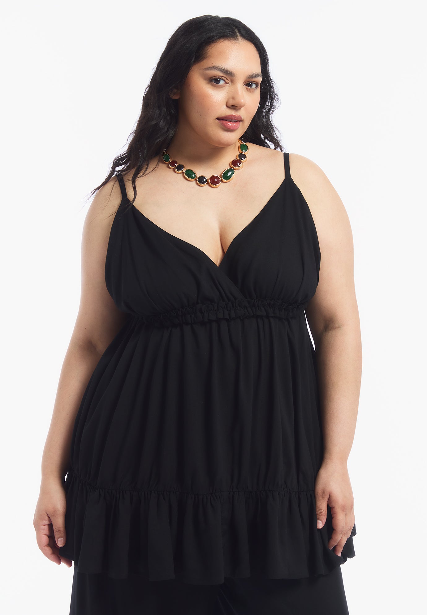 Ruffled Hem Camisole image number 1