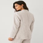 Classic Linen-Blend Blazer image number 1