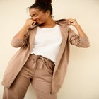 Cotton Jersey Slub Crew Neck Tee With Rolled Cuffs image number 3