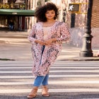 Sleeveless Mesh Dress image number null