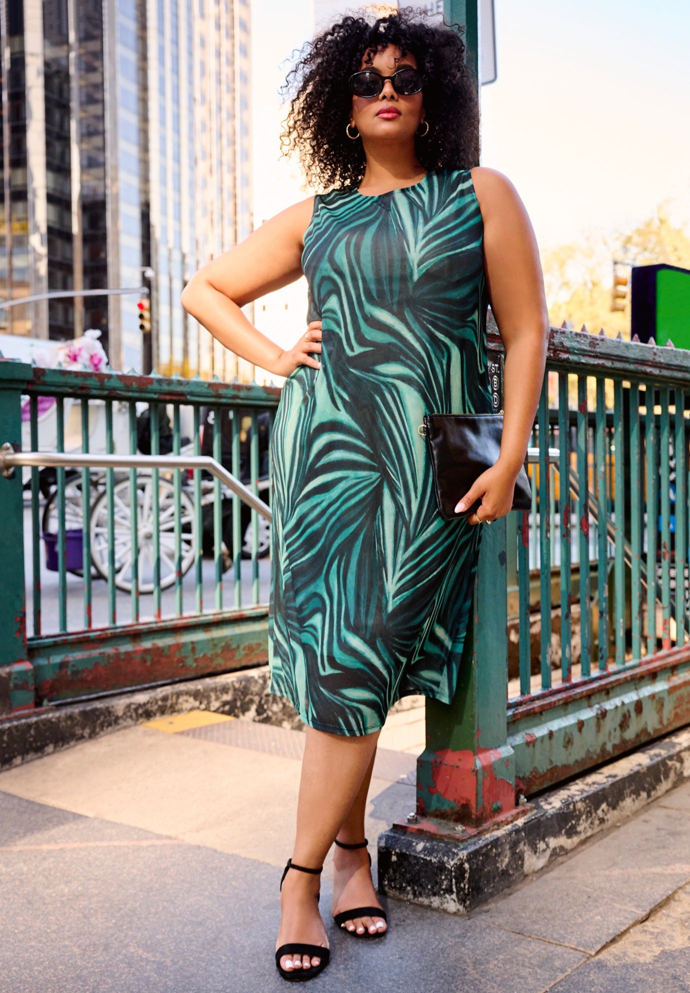 Sleeveless Mesh Dress image number 1