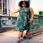 Sleeveless Mesh Dress image number null