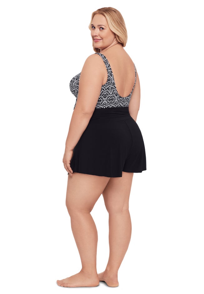 Rebecca Plus Swimsuit Romper with Pockets image number 2