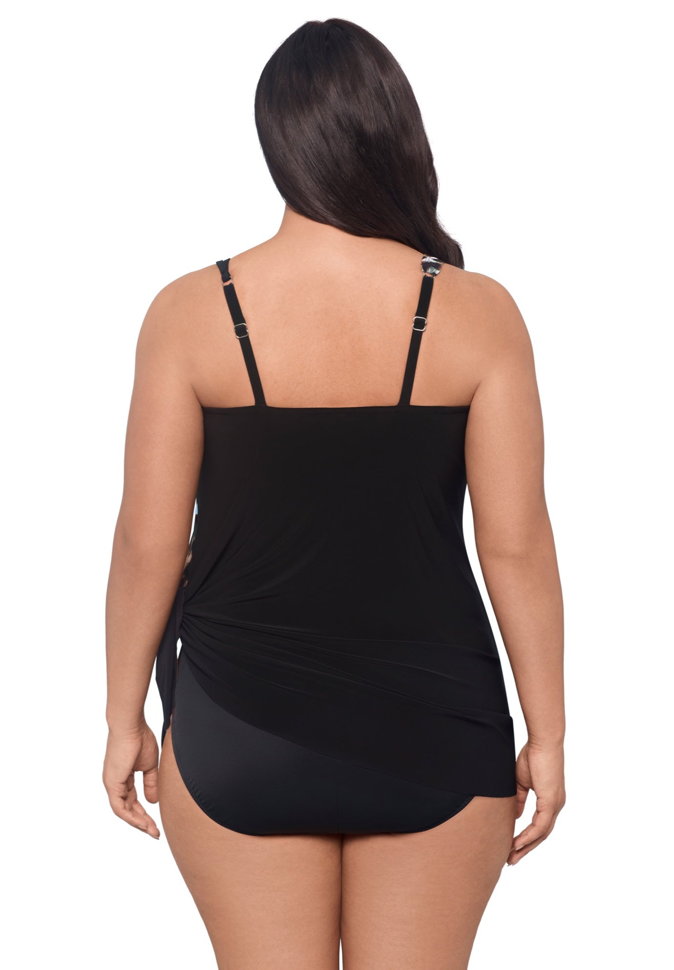 Brianna Adjustable Coverage Plus Swimdress image number 1