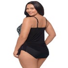 Brianna Adjustable Coverage Plus Swimdress image number 2