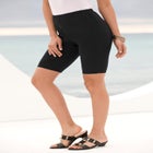 Plus Size Everyday Essential Stretch Bike Shorts image number null