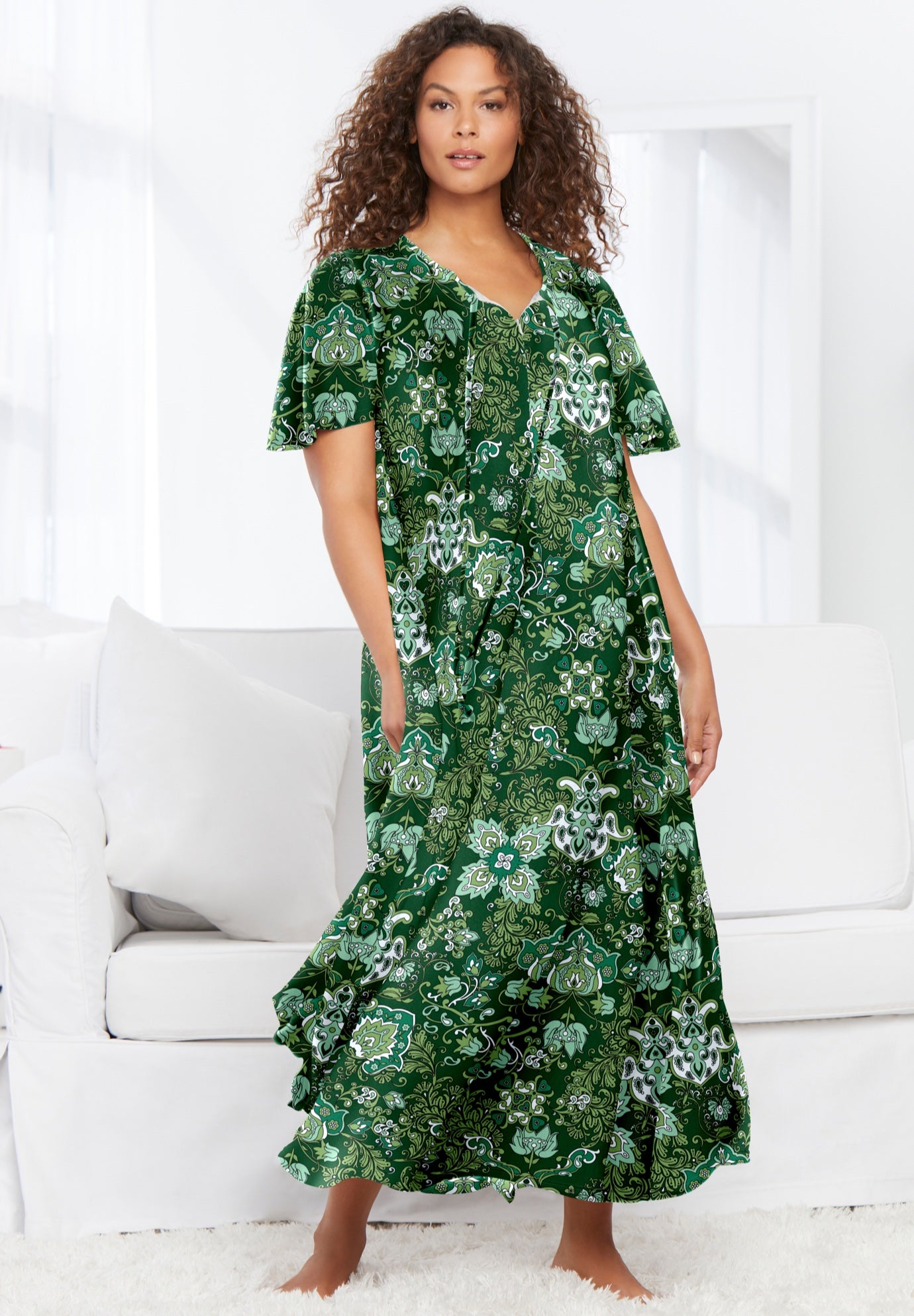 Sweeping Printed Lounger image number 3