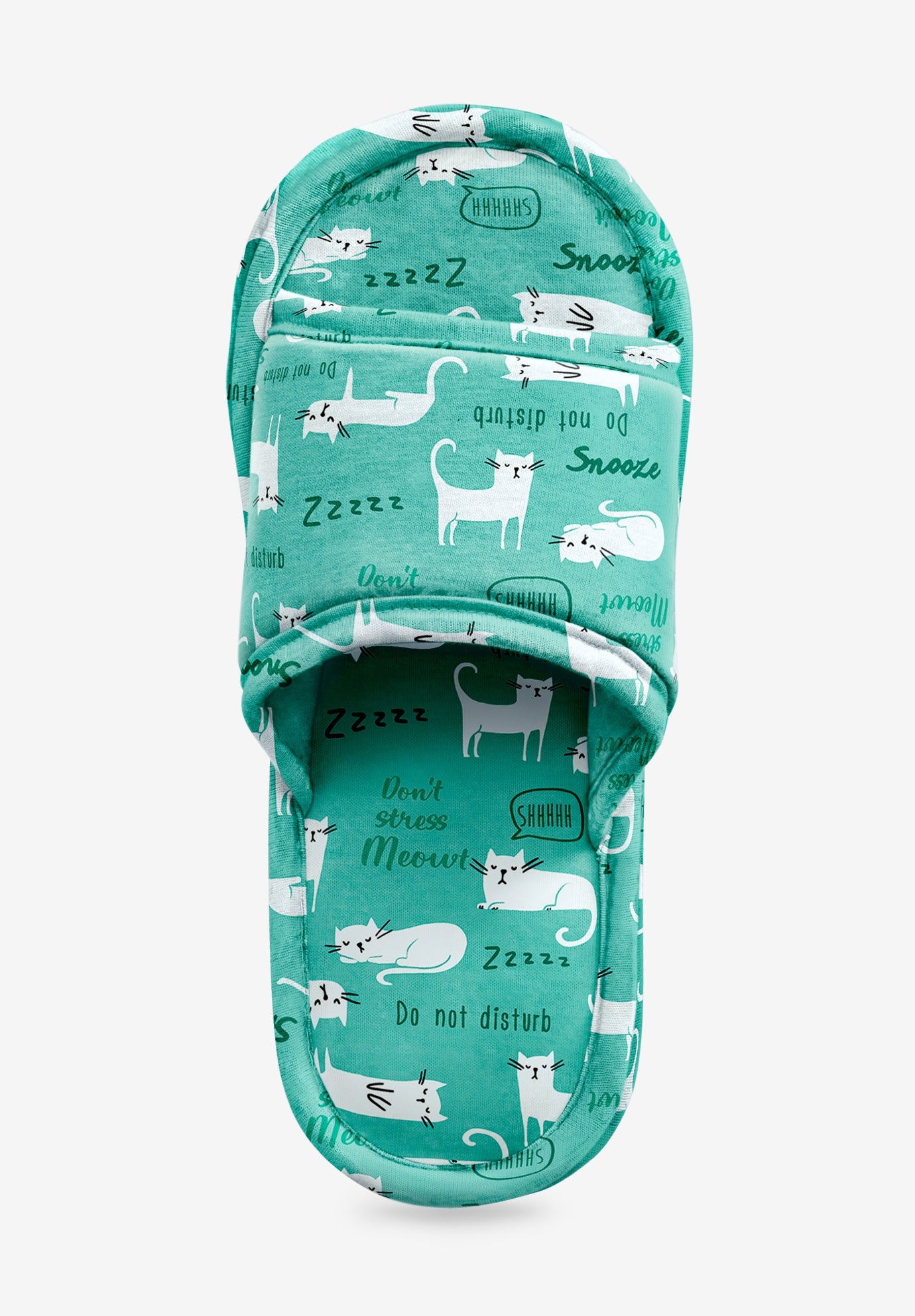Cotton Slide Slippers image number 3