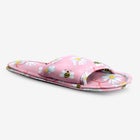 Dreams & Co.&reg; Cotton Slide Slippers image number null