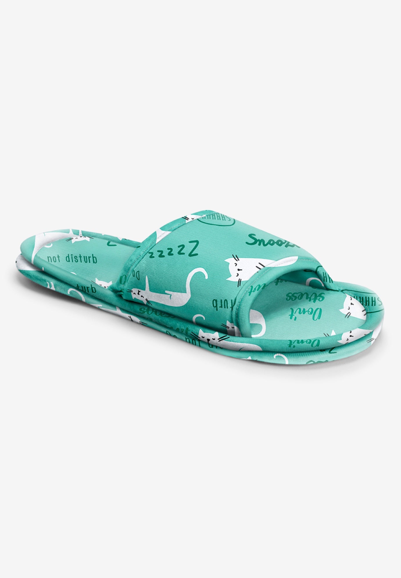 Cotton Slide Slippers image number 0