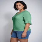 Eyelet Trim Top image number null