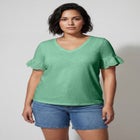 Eyelet Trim Top image number null