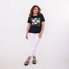 Cotton Slub Graphic Tee image number null