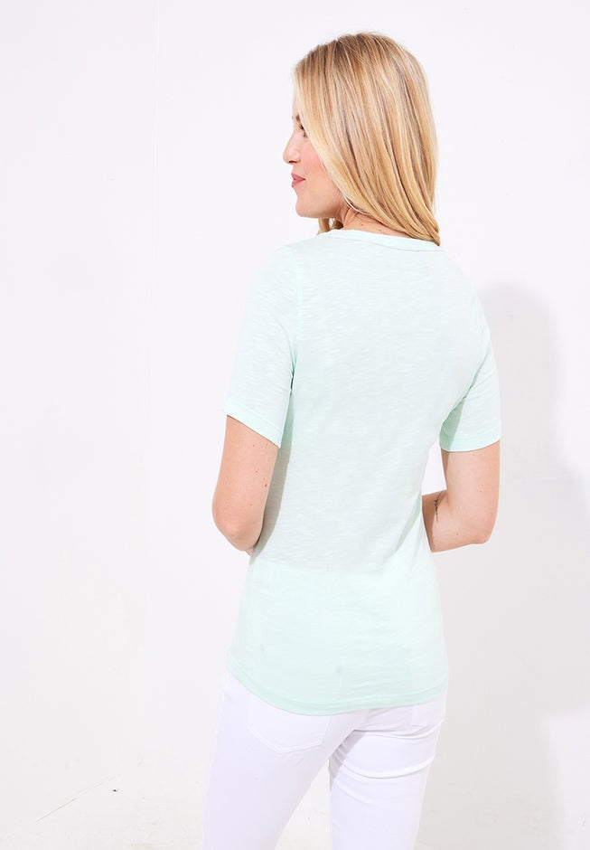 Cotton Slub Graphic Tee image number 3