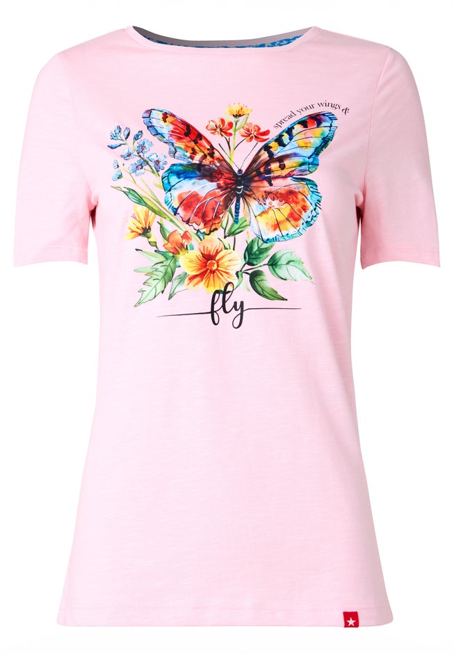 Cotton Slub Graphic Tee image number 1