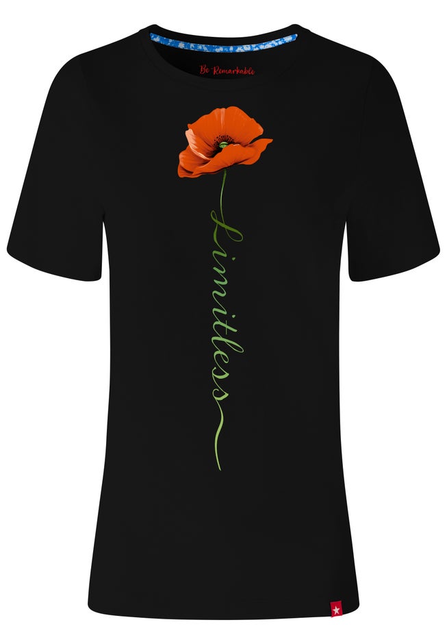 Cotton Slub Graphic Tee image number 1