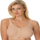 Cotton Front-Close Wireless Bra image number null